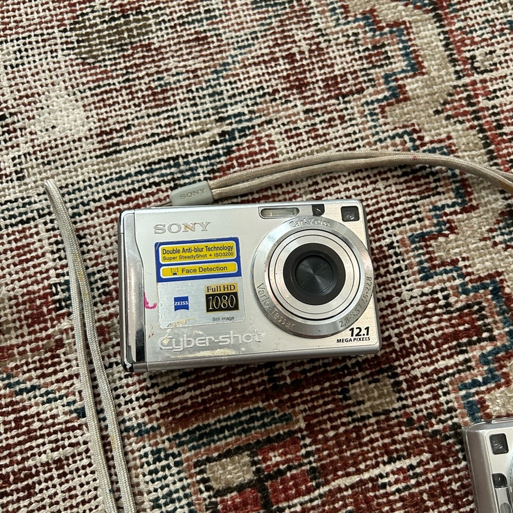 Sony Cyber-shot 12.1MP Silver Camera